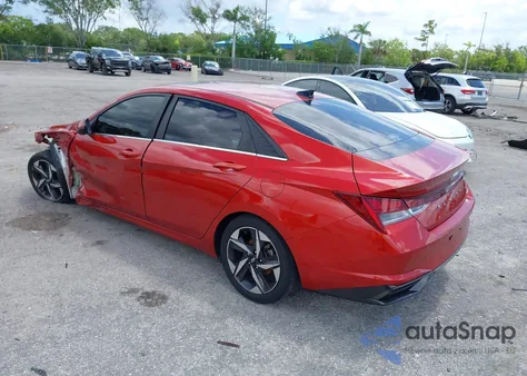 2021 Hyundai Elantra Limited из США, поврежденный, VIN KMHLP4AG7MU138480